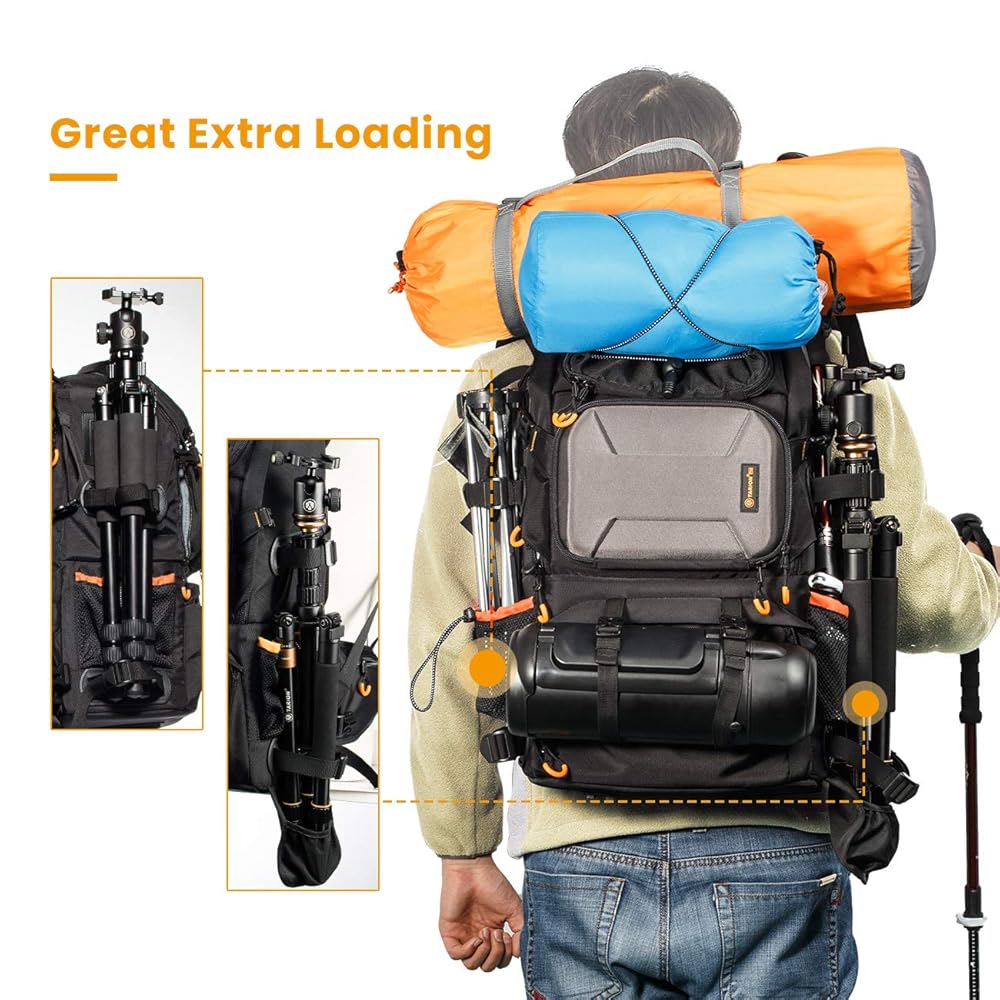 Amazon.com : TARION 27L Large Waterproof Camera Backpack - 2